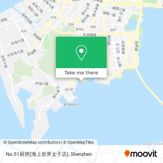 No.51厨房(海上世界太子店) map