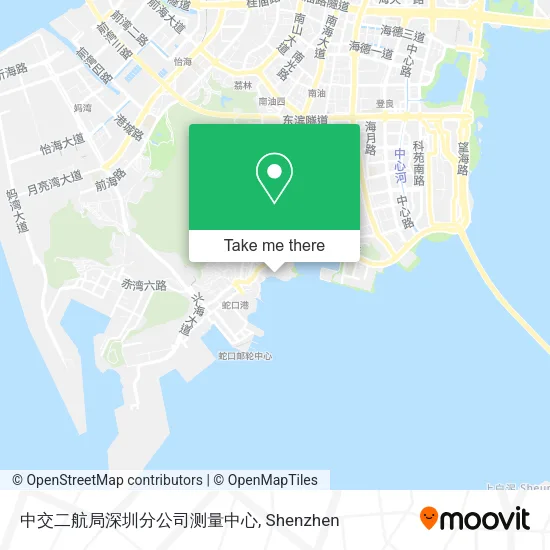 中交二航局深圳分公司测量中心 map