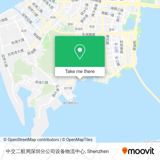 中交二航局深圳分公司设备物流中心 map