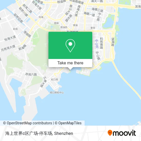 海上世界c区广场-停车场 map