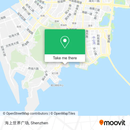 海上世界广场 map