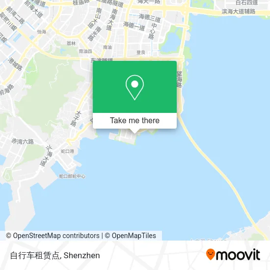 自行车租赁点 map