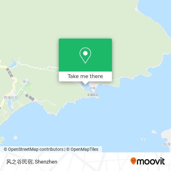 风之谷民宿 map