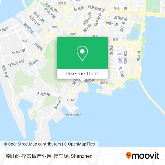 南山医疗器械产业园-停车场 map