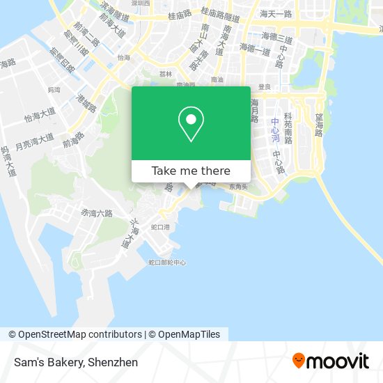 Sam's Bakery map