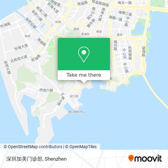深圳加美门诊部 map