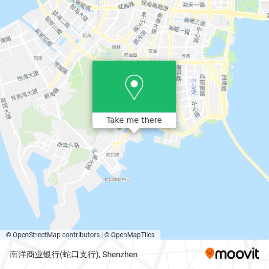 南洋商业银行(蛇口支行) map