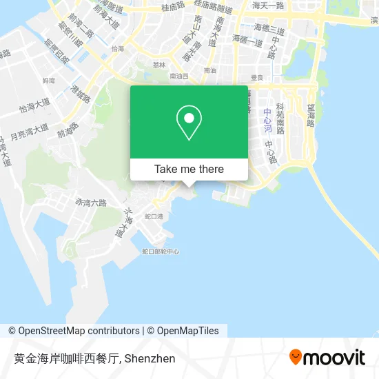 黄金海岸咖啡西餐厅 map