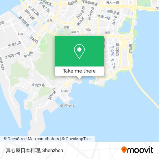 真心屋日本料理 map
