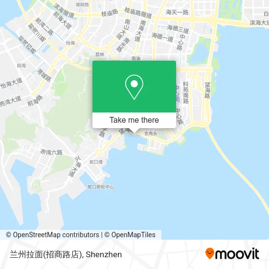 兰州拉面(招商路店) map