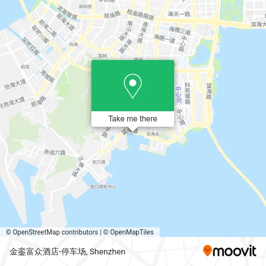 金銮富众酒店-停车场 map
