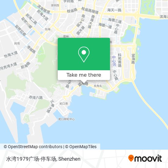水湾1979广场-停车场 map