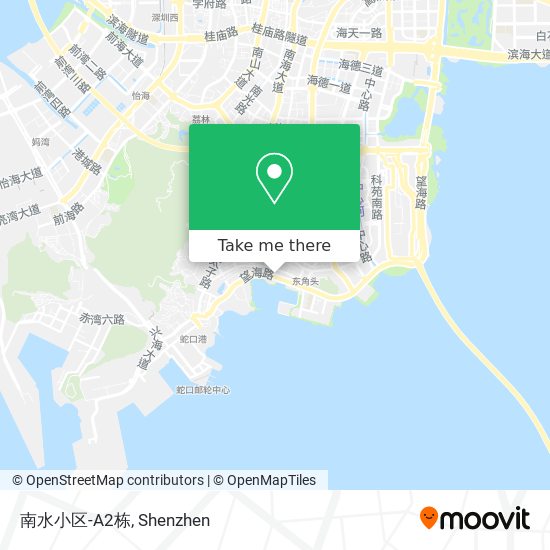 南水小区-A2栋 map