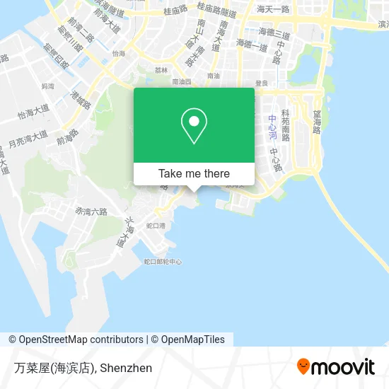 万菜屋(海滨店) map