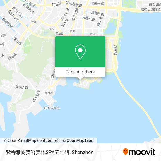 紫舍雅阁美容美体SPA养生馆 map