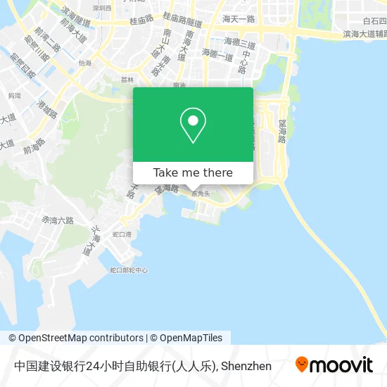 中国建设银行24小时自助银行(人人乐) map