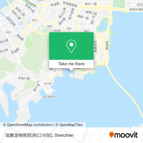 瑞鹏宠物医院(蛇口分院) map
