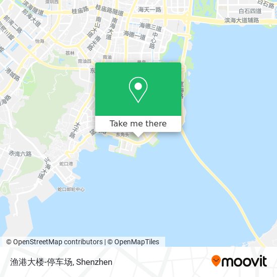 渔港大楼-停车场 map