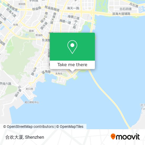 合欢大厦 map