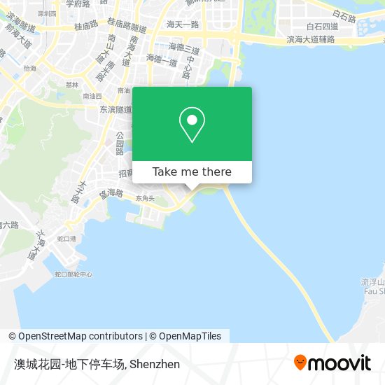 澳城花园-地下停车场 map
