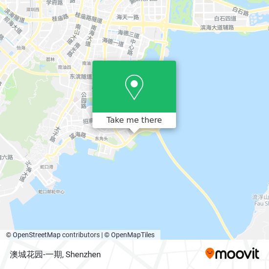 澳城花园-一期 map