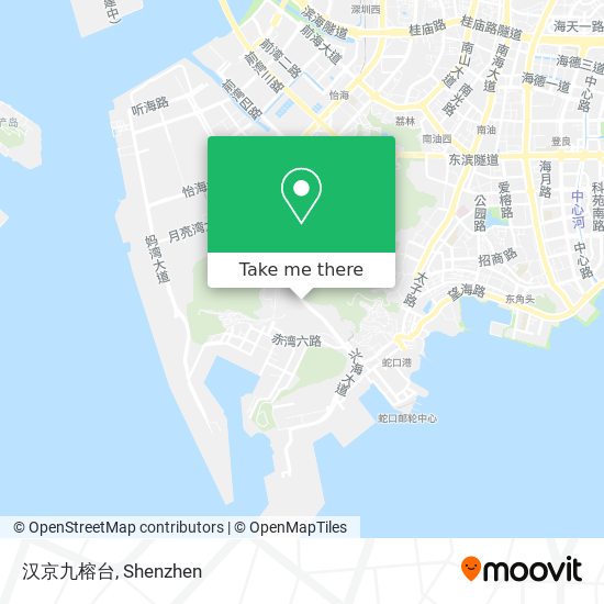 汉京九榕台 map