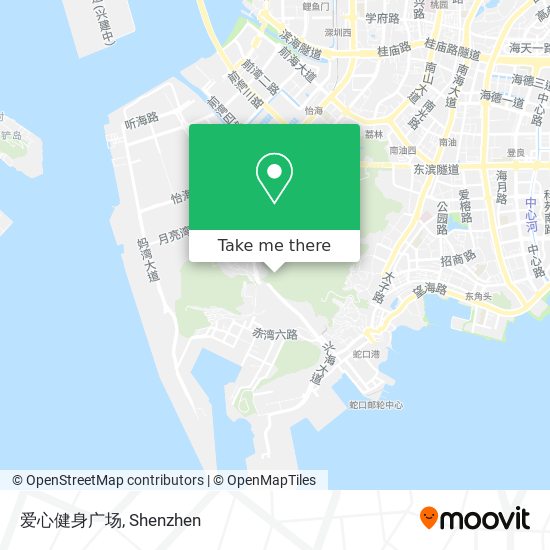 爱心健身广场 map