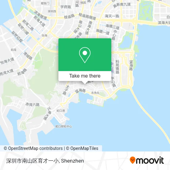 深圳市南山区育才一小 map