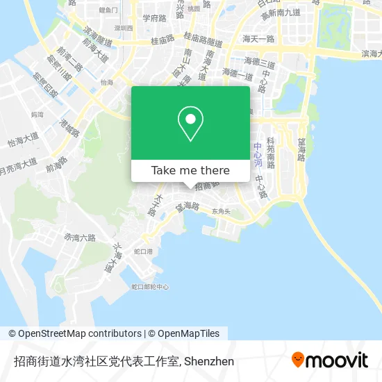 招商街道水湾社区党代表工作室 map
