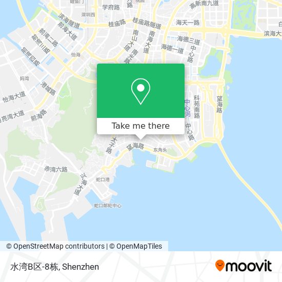 水湾B区-8栋 map
