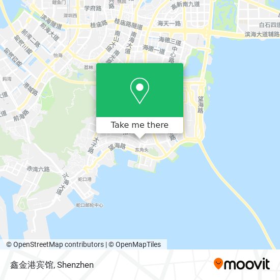 鑫金港宾馆 map