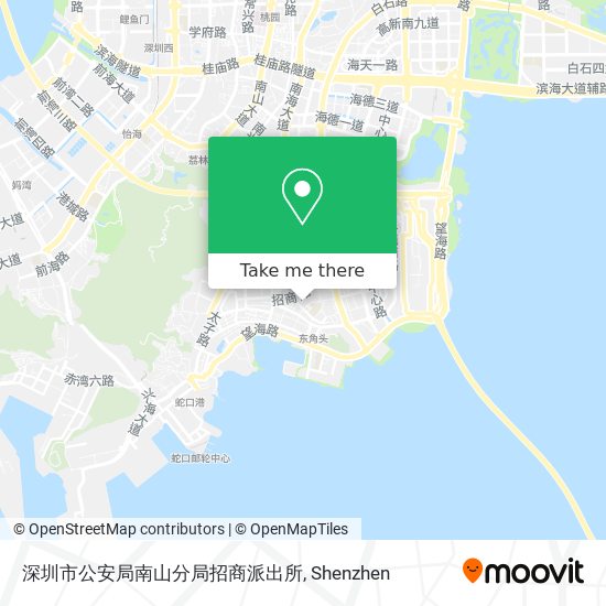 深圳市公安局南山分局招商派出所 map