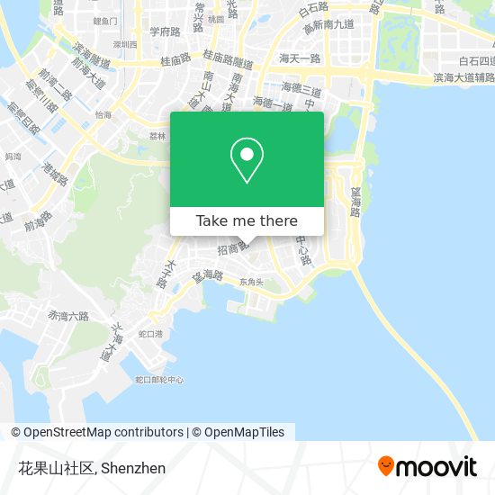 花果山社区 map