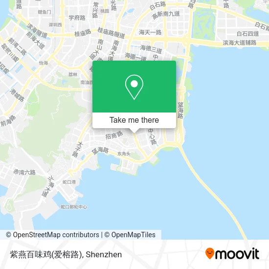 紫燕百味鸡(爱榕路) map