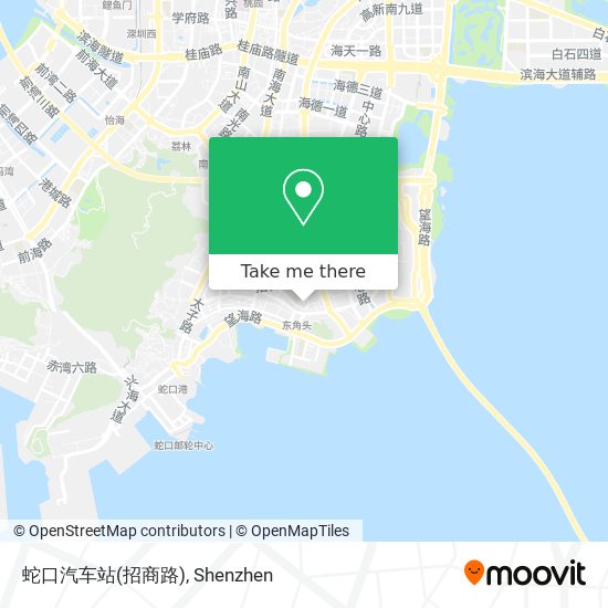 蛇口汽车站(招商路) map