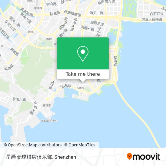 星爵桌球棋牌俱乐部 map