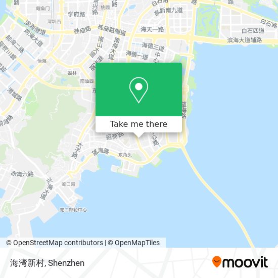海湾新村 map