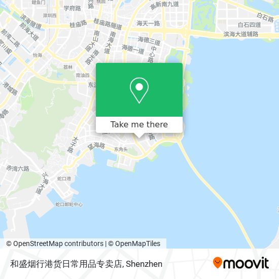 和盛烟行港货日常用品专卖店 map