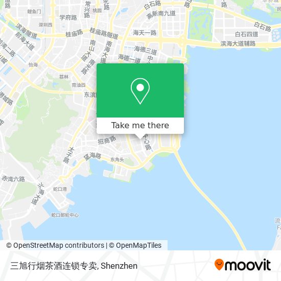 三旭行烟茶酒连锁专卖 map