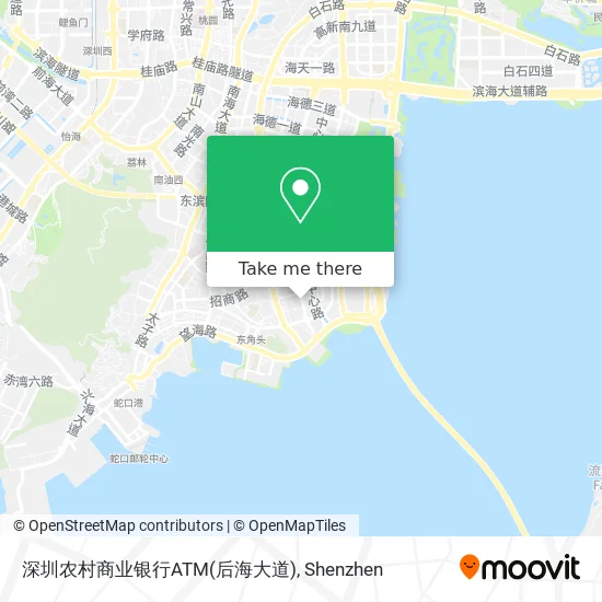 深圳农村商业银行ATM(后海大道) map