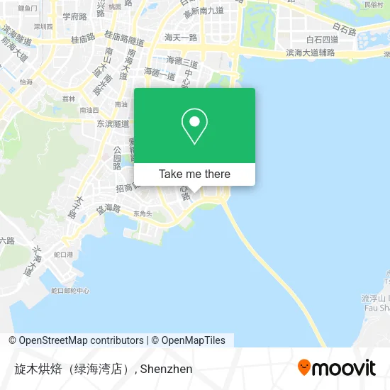 旋木烘焙（绿海湾店） map
