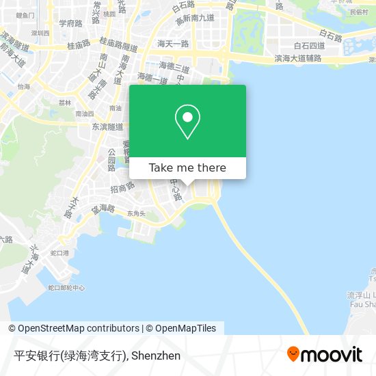 平安银行(绿海湾支行) map