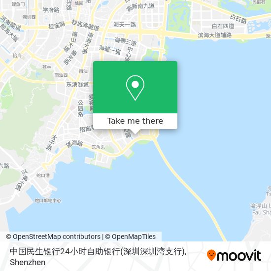中国民生银行24小时自助银行(深圳深圳湾支行) map