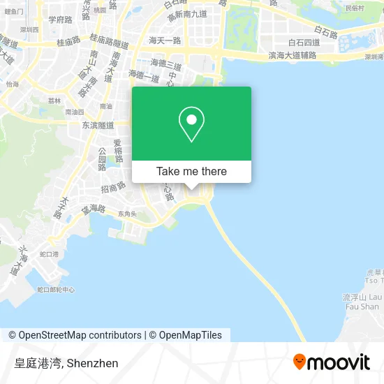 皇庭港湾 map