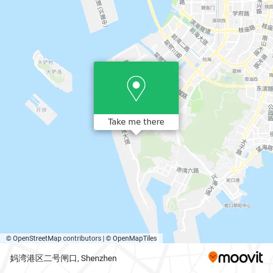 妈湾港区二号闸口 map