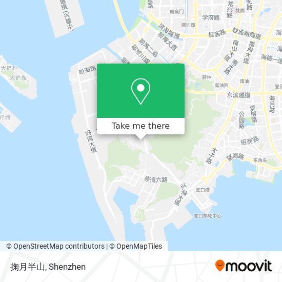 掬月半山 map
