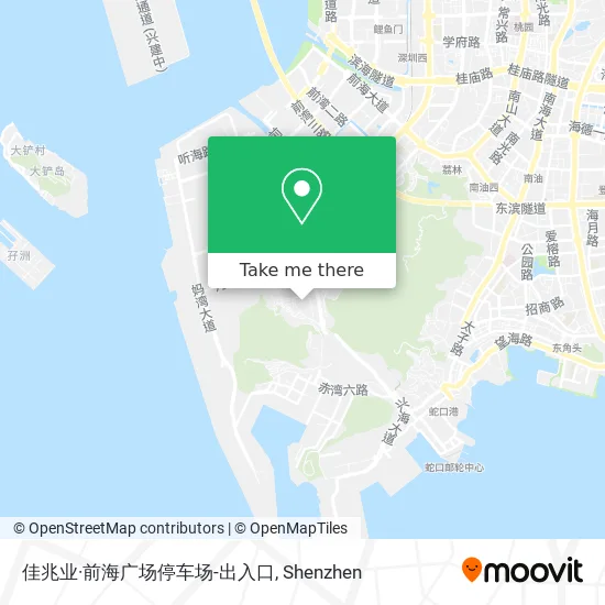 佳兆业·前海广场停车场-出入口 map