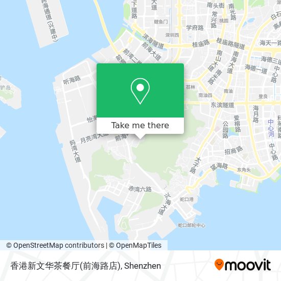 香港新文华茶餐厅(前海路店) map