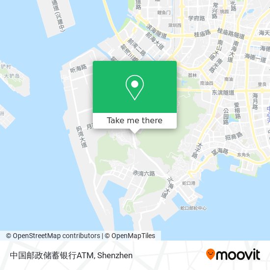 中国邮政储蓄银行ATM map