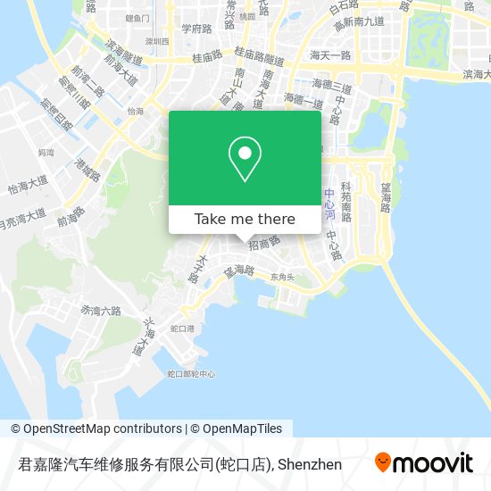 君嘉隆汽车维修服务有限公司(蛇口店) map